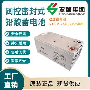 双登蓄电池6 25012V250AH电信基地深循环浮充使用三年 GFM