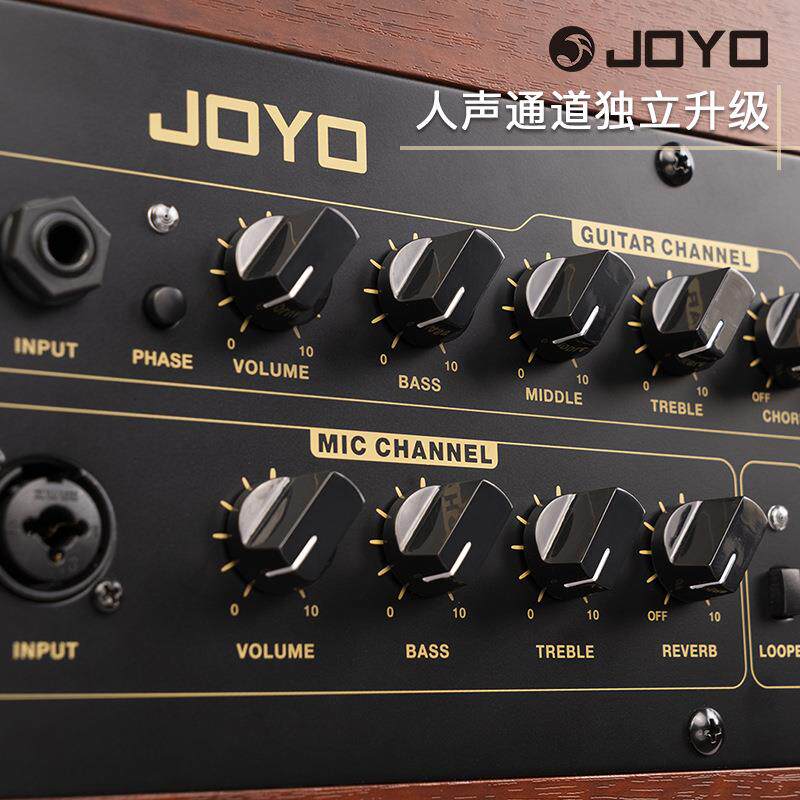 JOYO卓乐BSK60吉他音箱电箱民谣木吉他充电直播卖唱音响户外弹唱