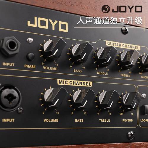 JOYO卓乐BSK60吉他音箱电箱民谣木吉他充电直播卖唱音响户外弹唱