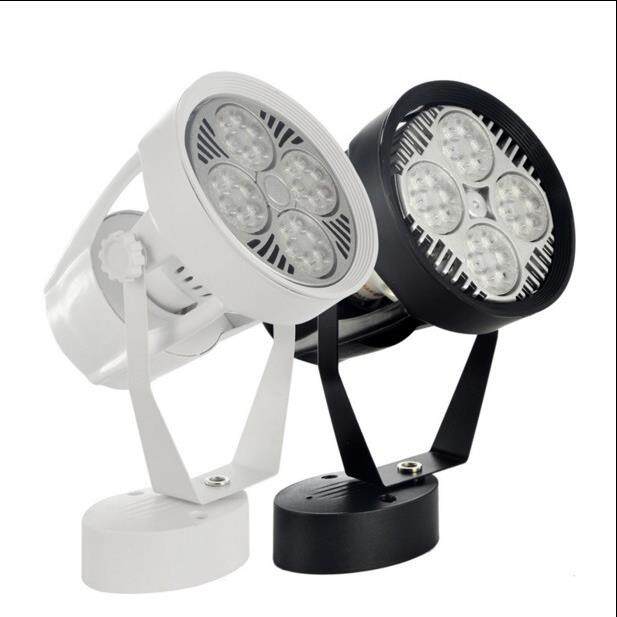 LED轨道灯30W 35WLED射灯服装店射灯明装橱窗展厅背景 轨道灯