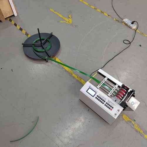 全自动铝箔切片机铜片铁丝网切断机光伏焊带锡纸钢丝绳切割机新品