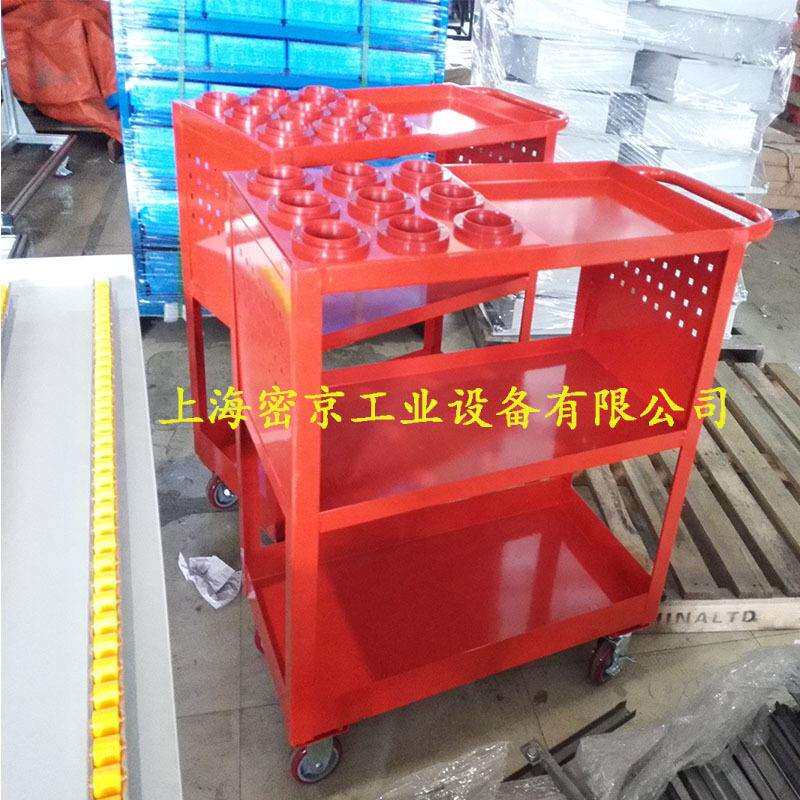 厂家供应物流带轮工具车小推车非标制作来样铁板手推车