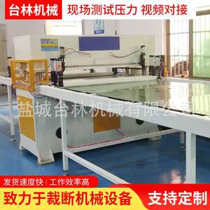 EVA珍珠棉海棉PVC自动化裁断机下料机全自动双边送料裁断机