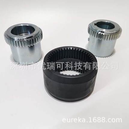 LeByboSd莱宝SV300FNN联轴器V100lB尼龙齿套圈真空泵联轴器套配件