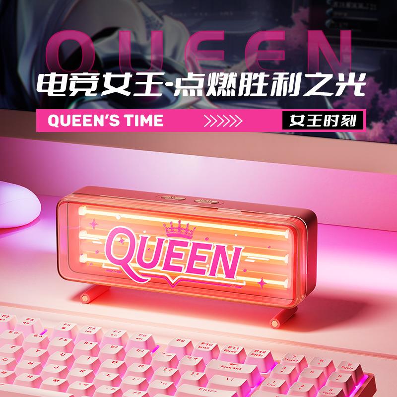 跨境GB小夜发光氛R围灯工位电脑桌装饰品灯创意摆件面412中国古风