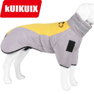 秋冬新款 宠物服装 反光保暖大狗棉衣两脚狗衣服加厚狗狗衣服秋冬季