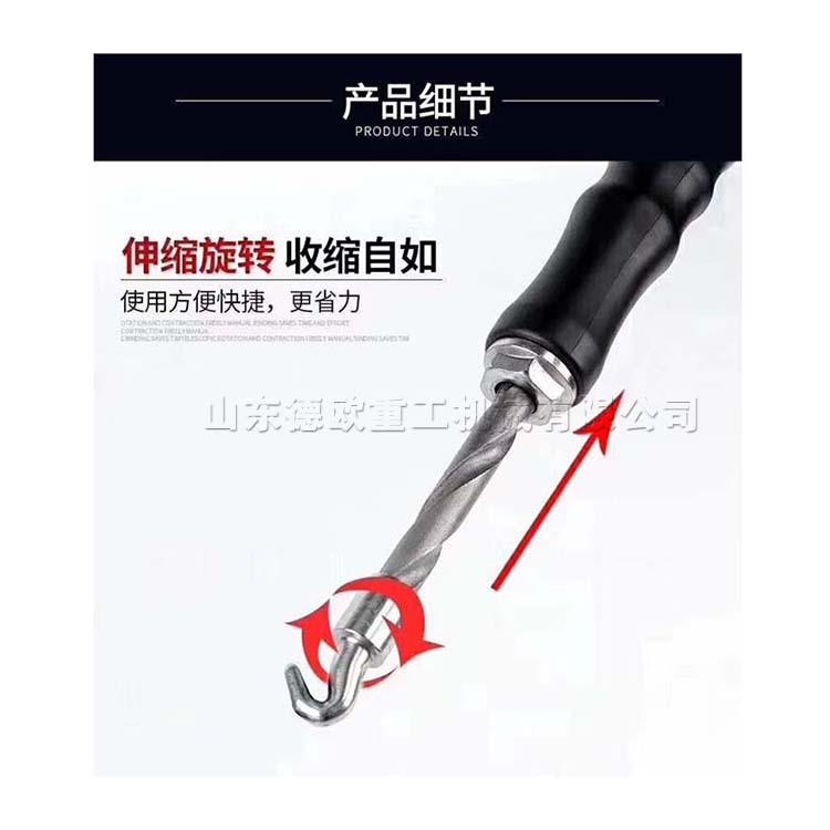 易拉钢筋绑勾 半自动钢筋钩扎丝钩 建筑工地常用 便携钢筋捆扎钩