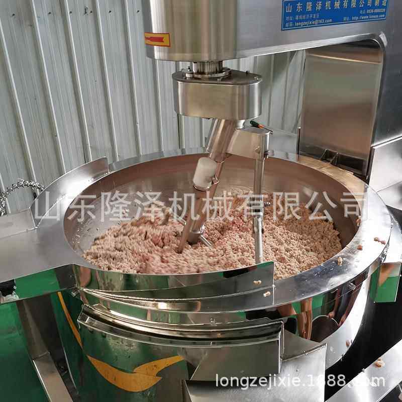 电加热火锅炒料 机 磁炒8料00斤火锅底的炒锅火锅炒料机