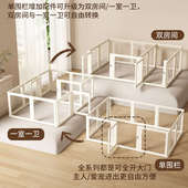 狗狗围栏栅栏室内防护栏挡板新型宠物小型中型犬小狗笼子别墅家用