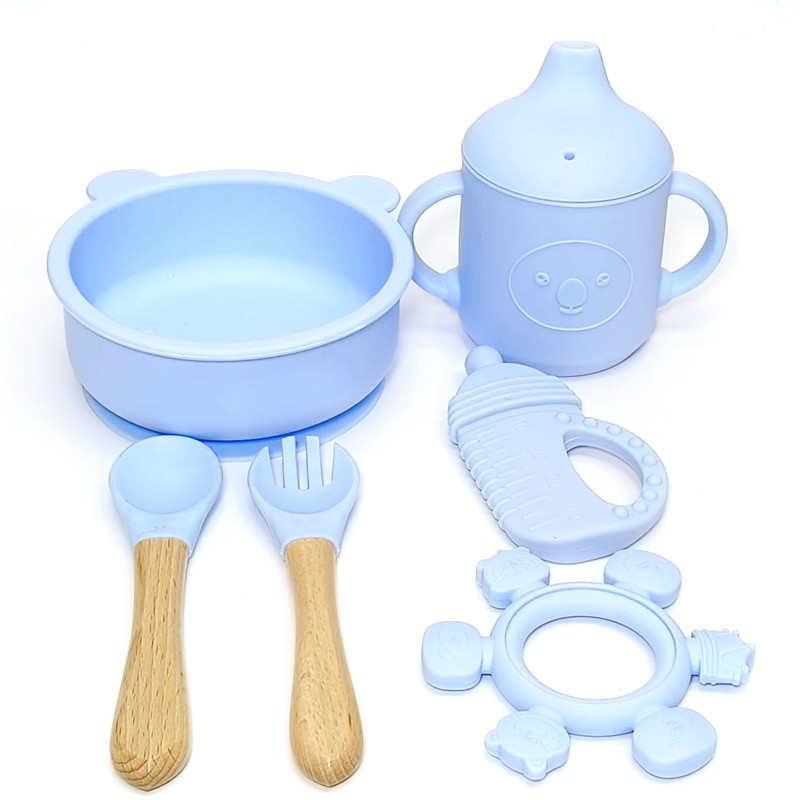 吸盘盘硅胶盘母婴批发儿童用品餐碗分格辅盘餐具食碗宝宝餐训练餐