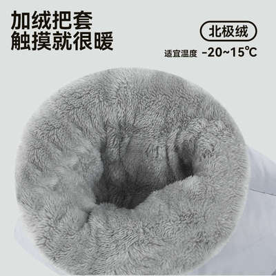 电动车挡风被冬款加绒加厚小型电瓶摩托车防水防风罩分体防寒保暖