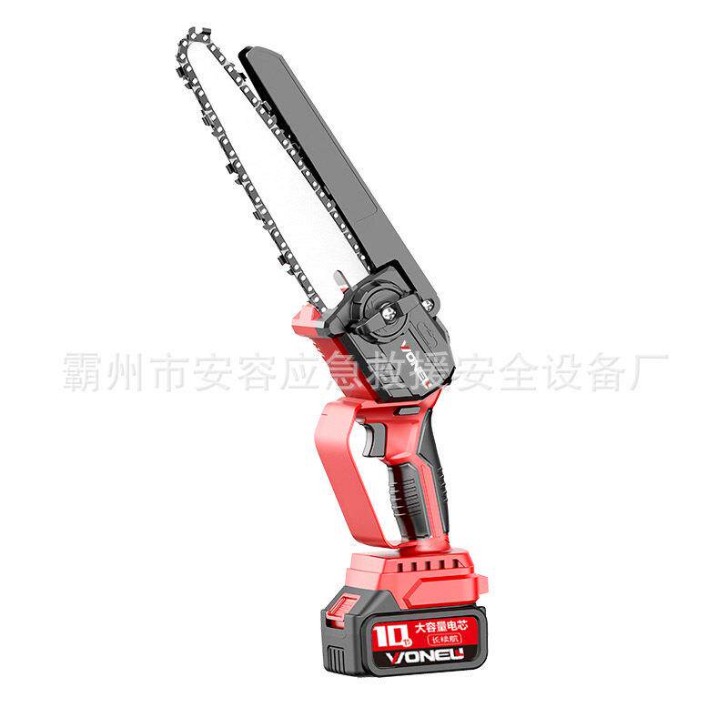 无刷电链锯剪枝锯电锯家用小型手持伐木锯充电式家用电动锯树