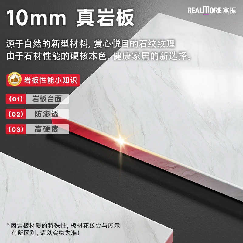 现代厨房置物架落地多层餐边柜岩板切菜桌多功能微波炉烤箱收纳柜