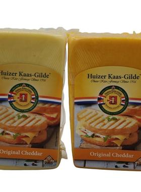 荷兰惠责卡斯Huizer kaas白切达红车达奶酪0.9kg原制天然即食干酪