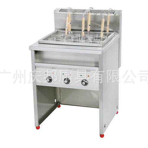 煮面炉广州工厂煮面机六头炉全自动煮面桶炉发热盘式煮面炉