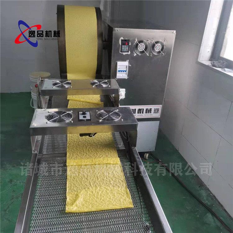 全自动蛋皮机家庭自助型滚筒蛋肠春卷皮机不锈钢方形卷煎机