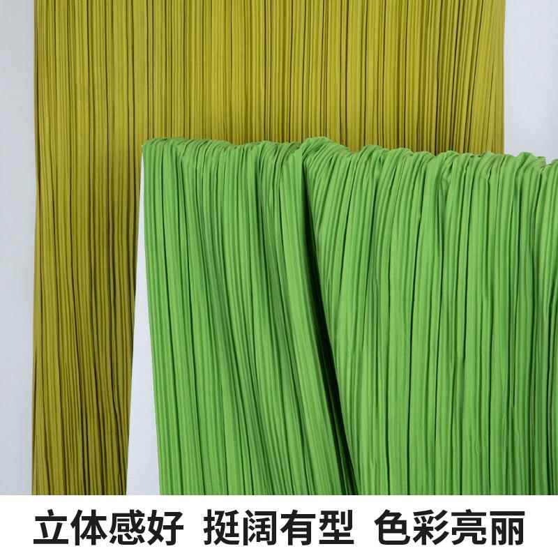 新款直销三宅一生褶皱布料肌理感压褶布立体喜字结婚婚庆装饰手工