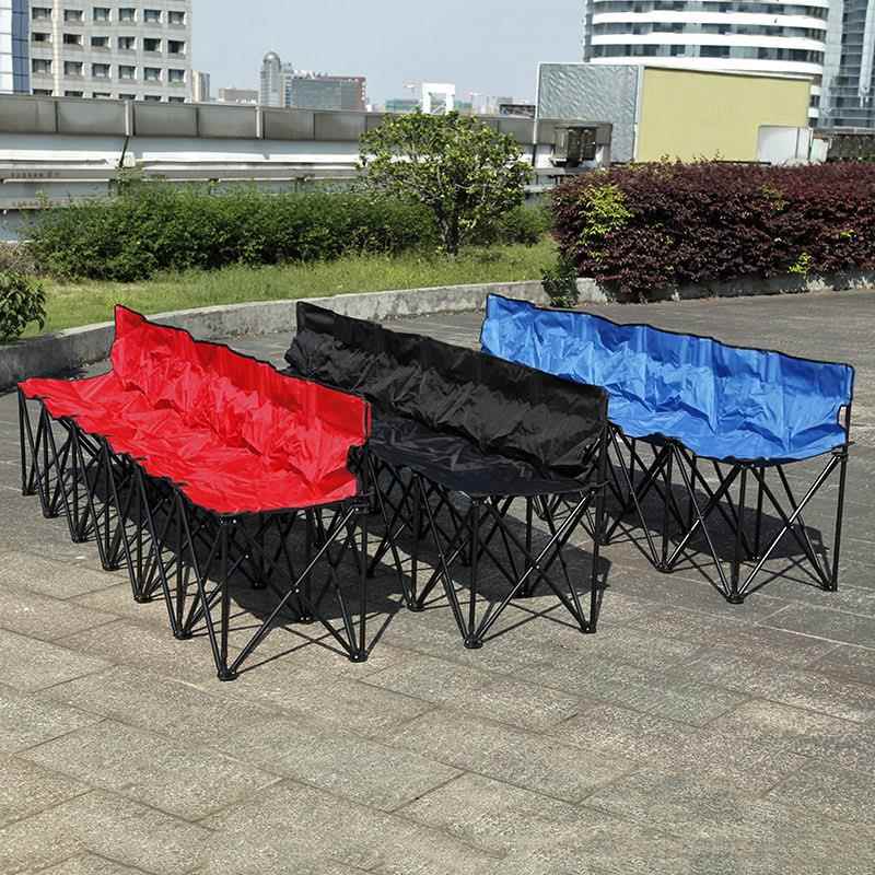6人可折叠便携式座椅野餐旅游多人凳子户外防水可携带坐椅