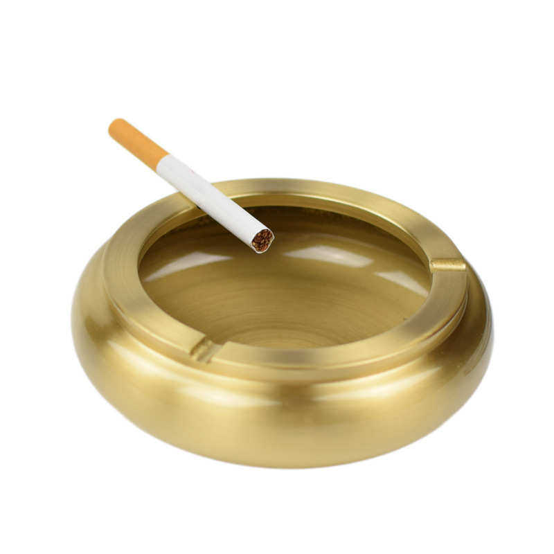福来黄铜烟灰缸金属办公室简约高档奢华家用客厅茶桌中式创意摆件,节庆用品/礼品,时尚烟灰缸,淘宝优惠券,粉丝福利购,淘宝优惠卷