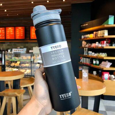 750ML Tyeso Bottle Stainless Steel Vacuum Flask Insulated Wa