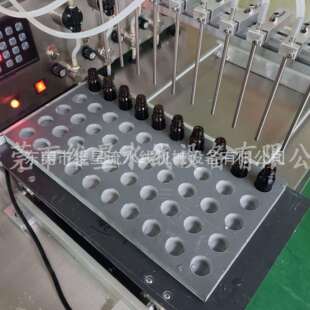 东莞维星半自动液体灌装机十头消毒水