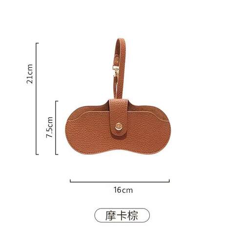 眼镜收纳包便携式女墨镜盒太阳眼镜夹保护套随身时尚近视眼镜盒