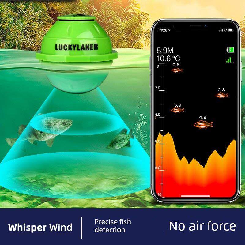 超声波探鱼器2024新型鱼无线连手机版声纳水下找鱼群高清可视冰钓