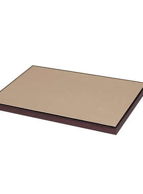 轻托盘皮革样板间装pu衣帽展示道具底座间软摆件奢托盘展示板饰品