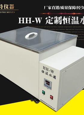 不锈钢恒温水箱大容量恒温循环水箱HH-W100L恒温水箱电加热