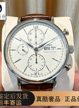 闪拍奢品98新万国IWC柏涛菲诺系列自动机械男士手表瑞士腕表42mm