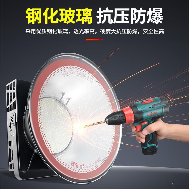 LED塔吊灯建筑之星工地照明探照投光大功率射灯户外防水大灯2000W