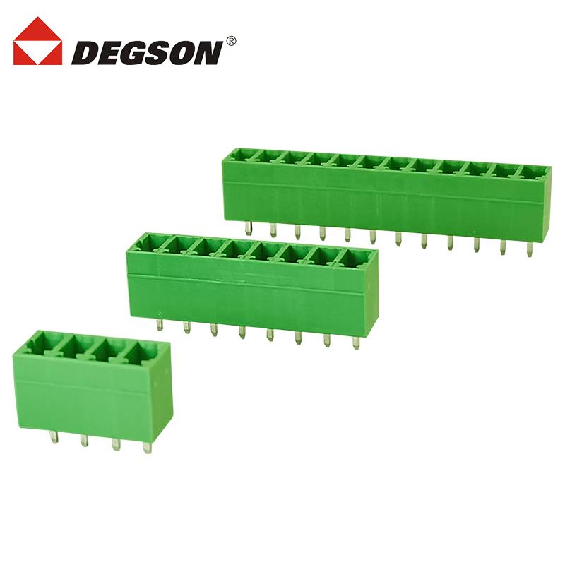 DEGSON高松插拔式线路板PCB接线端子15EDGVC-3.5凤凰直针座MCV1.5