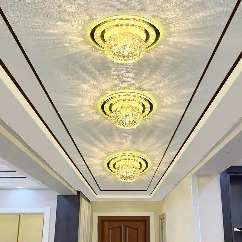 led水入晶射灯走灯门过道灯嵌入WNR式户玄关廊厅阳台天花灯网红爆,家装灯饰光源,厨卫/阳台/玄关/过道吸顶灯,淘宝优惠券,粉丝福利购,淘宝优惠卷