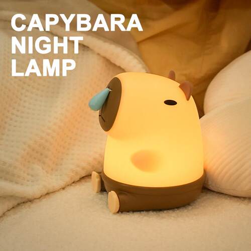 CAPYBARA LAMP | 卡皮巴拉 鼻涕豚鼠夜灯 豚门保佑 情绪超稳定