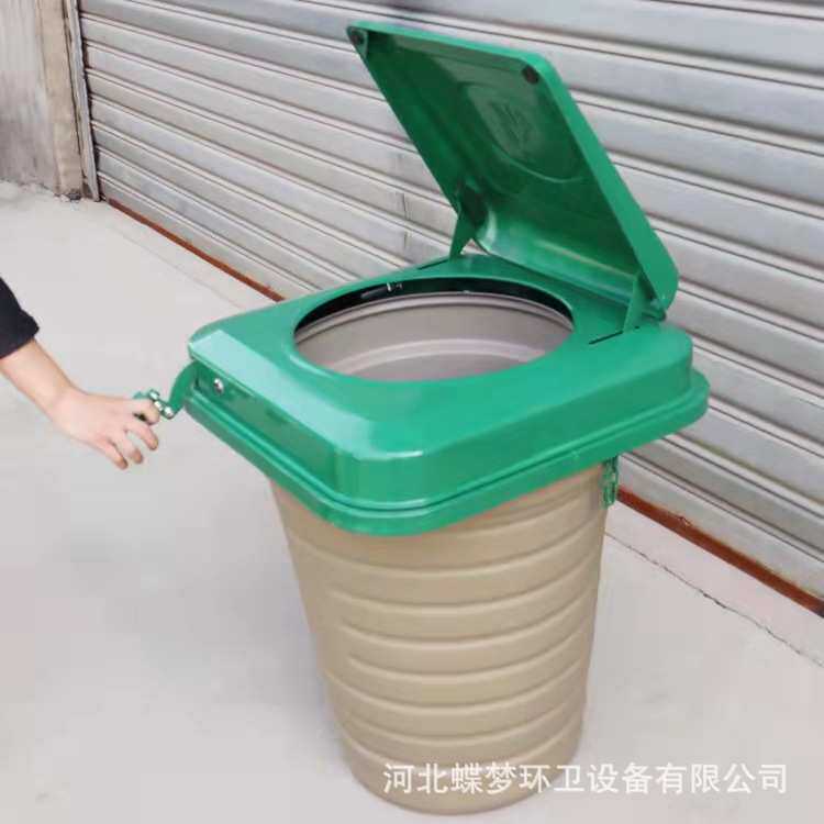 厂家供应120l地埋垃圾桶 小区分类垃圾桶 120l地埋塑胶桶 垃圾桶