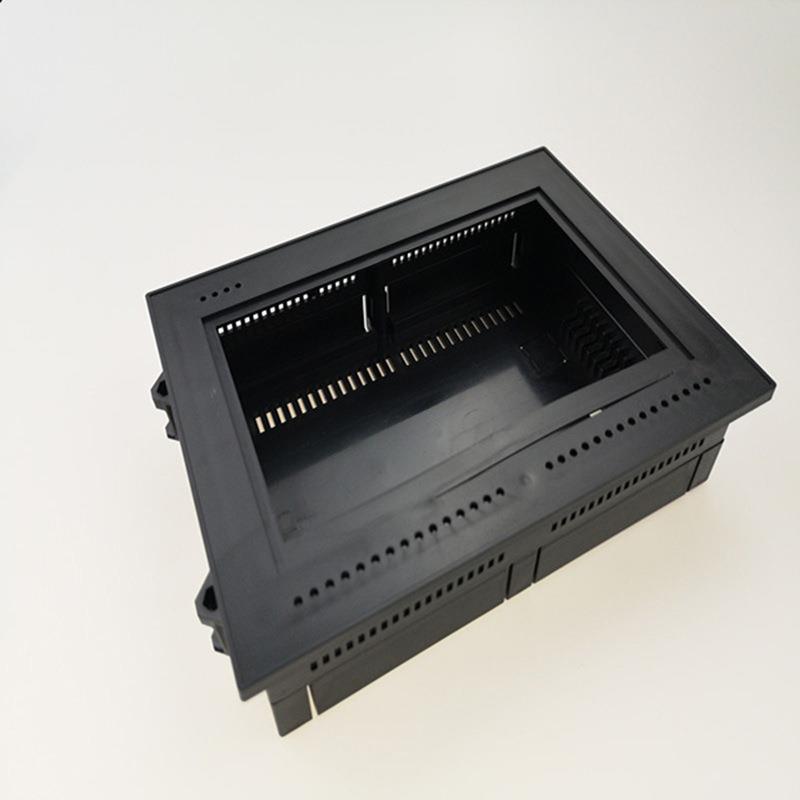 7寸显示器外壳 嵌入式可编程塑料接线盒外壳205*149*43MM厂家直销