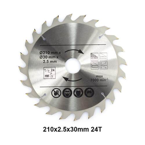 TCT木锯锯片通用硬、软多功能木工锯片210*2.5*30*24T/48T/60T
