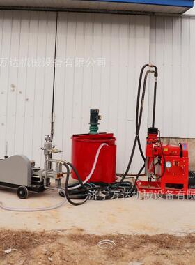 SYB双液注浆机高速公路灰浆注浆机地铁灌浆用电动双缸水泥注浆泵