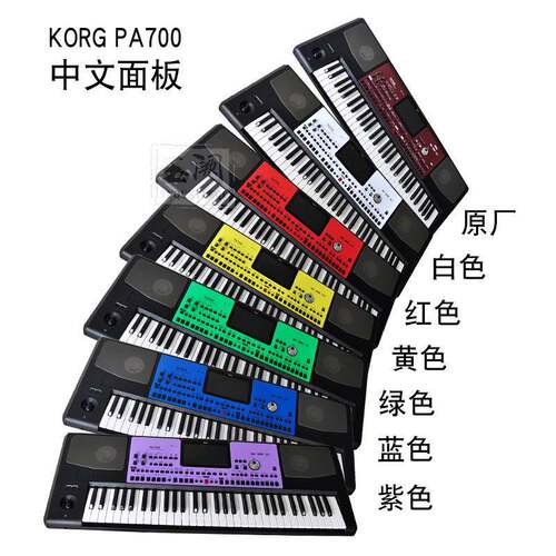 KORG 科音pa600 700 1000键盘 彩色中文面板合成器PTC卡 初学适用