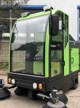 厂家直销1400型全封闭驾驶式扫地车1250型清扫车物业环卫