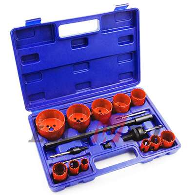 双金属开孔器套装17pcs管道开孔器Hole Saw 切割深度38mm