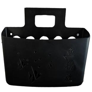 海鲜池玻璃缸移动鱼缸商超展示缸鱼筐鱼网箱鱼筐塑料争渡渔捞放