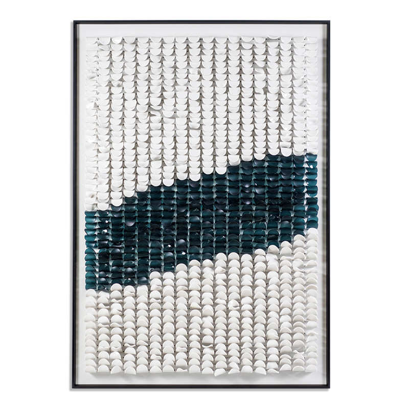 玄关画现代轻高档3D立体实物亚克力装置画客厅酒店样板间装饰画