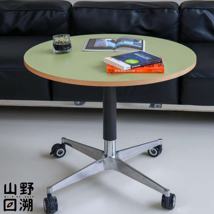 升降圆桌液压可移动边几沙发边几小圆桌子床边桌升降小茶几咖啡桌