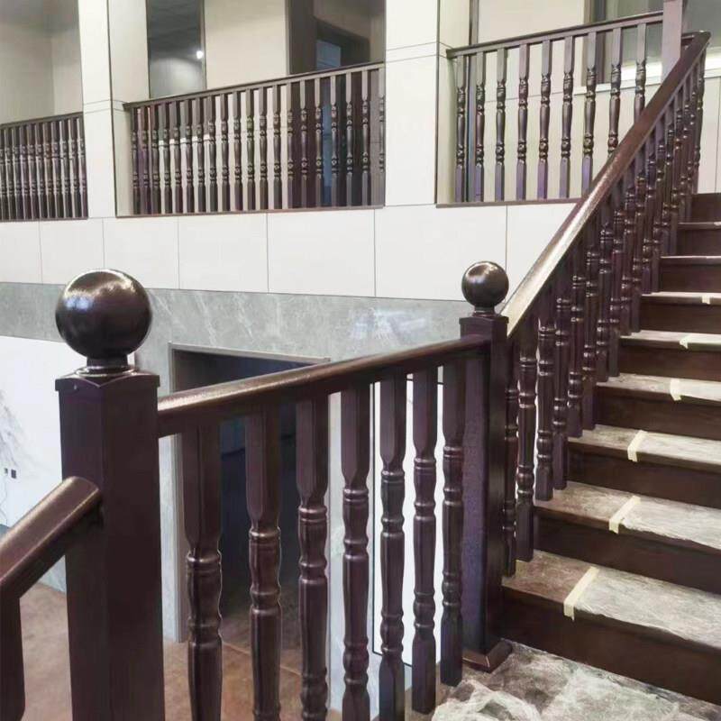 全铝楼梯护栏家用阳台栏杆铝合金楼梯扶手别墅自建房简约环保包邮