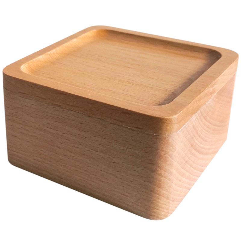 正品小木盒首饰收纳盒手手榉串木质饰品表盒木制日式项链礼品盒盒