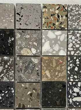 terrazzo大板800*2700600*2400黑色水磨石板材