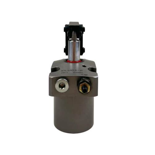 ELU双动型油压杠杆缸方块型液压缸7MPA工装夹具