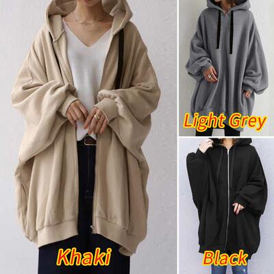 Women's hoodie with hooded zipper