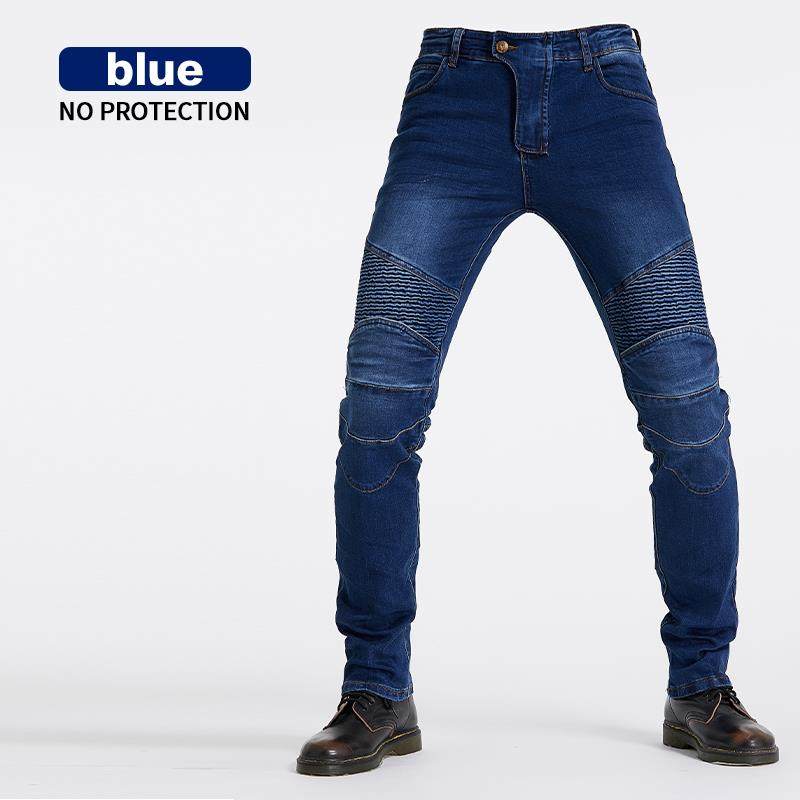 高档包邮 P防K-718 机车牛仔 裤男休闲 机车身骑行裤 修弹力赛车